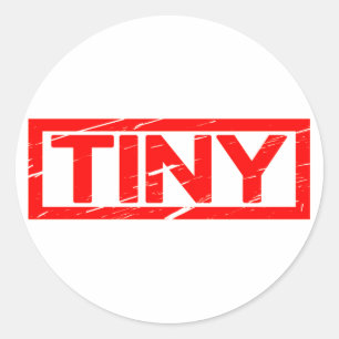 Tiny Stamp Classic Round Sticker