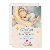 Tiny Star Is Arriving Baby Shower Collection