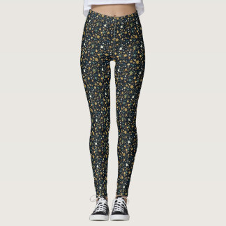 Tiny Star Pattern Leggings
