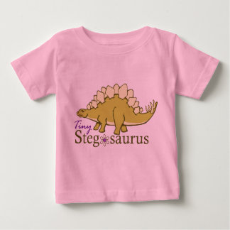 Tiny Stegosaurus Baby T-Shirt