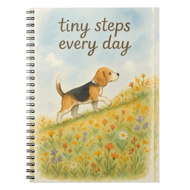 Tiny Steps Every Day Notebook (Front)