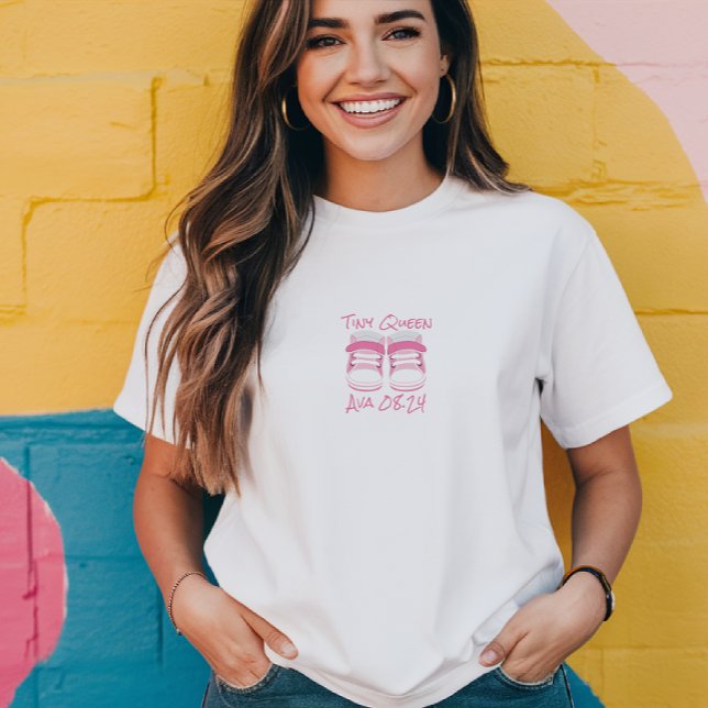 Tiny Steps Incoming Personalised Pregnancy T-Shirt (Creator Uploaded)