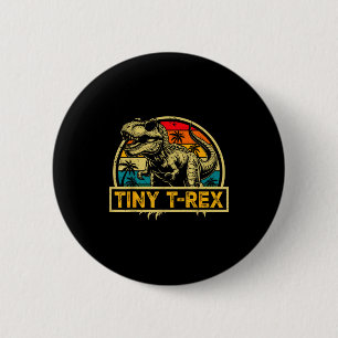 Tiny T-rex T Rex Dinosaur Tiny T-rex Family Matchi 6 Cm Round Badge