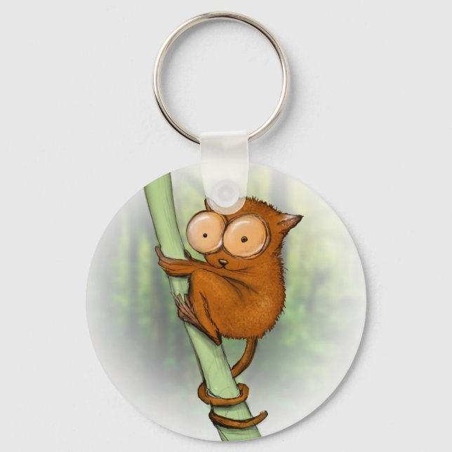 tiny tarsier key ring (Front)