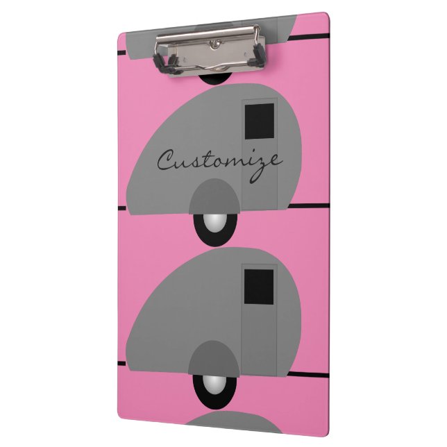 Tiny Teardrop Trailer Thunder_Cove Clipboard (Left)