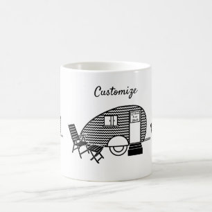 Tiny Teardrop Trailer Thunder_Cove Coffee Mug