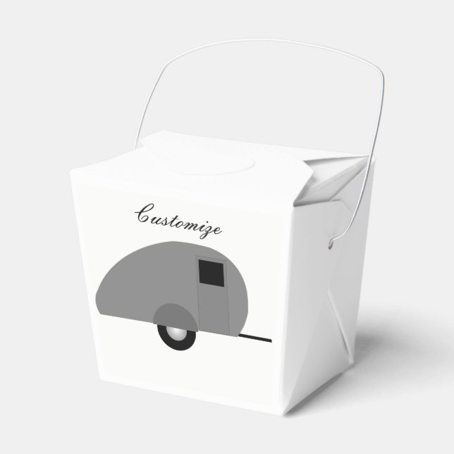 Tiny Teardrop Trailer Thunder_Cove Favour Box (Front Side)