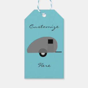 Tiny Teardrop Trailer Thunder_Cove Gift Tags