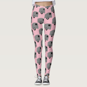 Tiny Teardrop Trailer Thunder_Cove Leggings