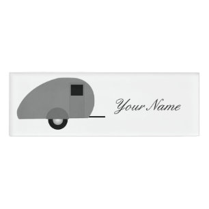 Tiny Teardrop Trailer Thunder_Cove Name Tag