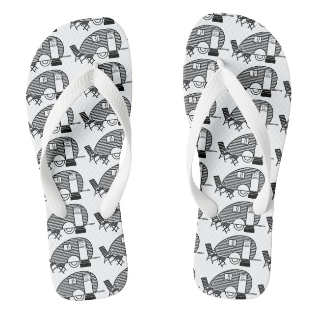 Tiny Teardrop Trailer Thunder_Cove  Thongs (Footbed)