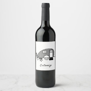 Tiny Teardrop Trailer Thunder_Cove Wine Label