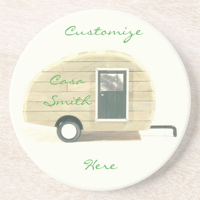 Tiny teardrop travel trailer Thunder_Cove Coaster (Front)