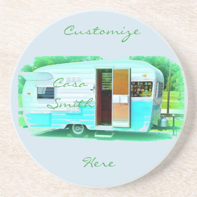 Tiny teardrop travel trailer Thunder_Cove Coaster (Front)