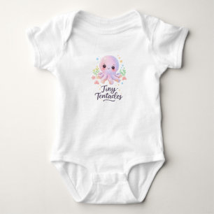 Tiny Tentacles Octopus Baby Bodysuit
