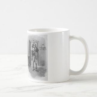 Tiny Tim and Bob Cratchit. Coffee Mug