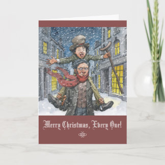 "Tiny Tim" Christmas Card