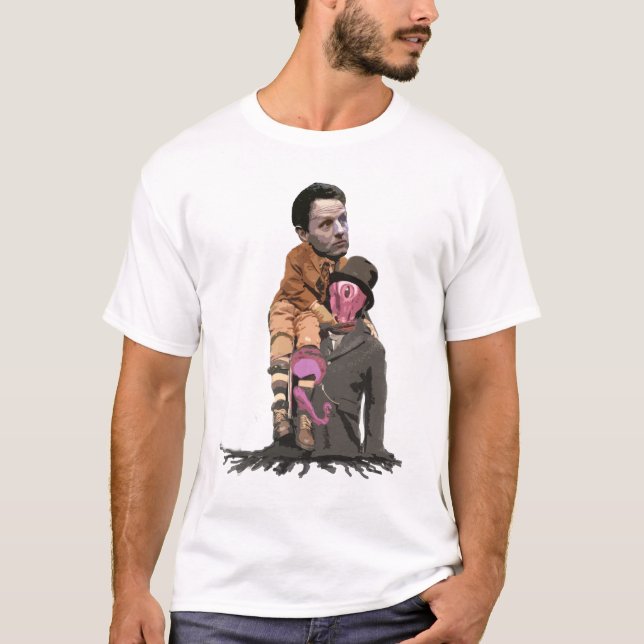 Tiny Tim Geithner and the Vampire Squid T-Shirt (Front)