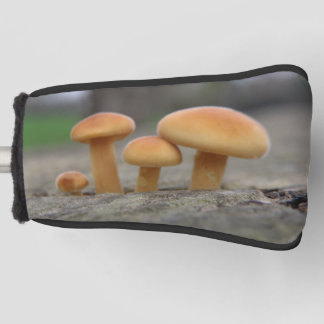 Tiny Toadstools Macro Golf Putter Cover
