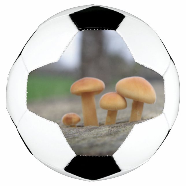 Tiny Toadstools Macro Soccer Ball (Front)