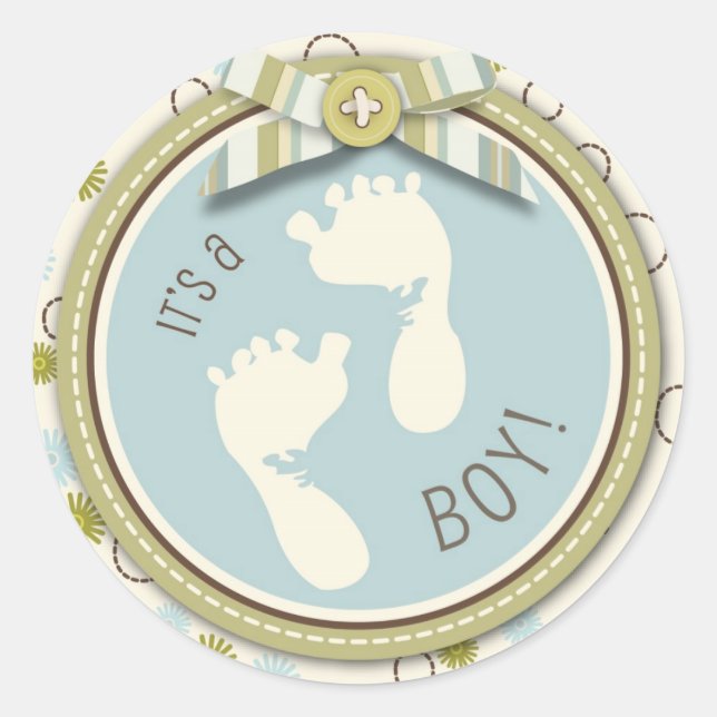 Tiny Toes Sticker (Front)