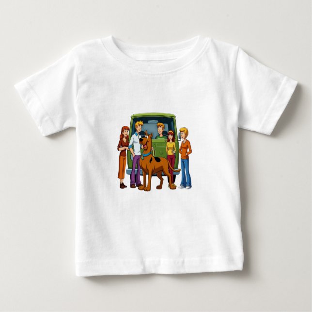 Tiny Toon Trick-or-Treaters Baby T-Shirt (Front)