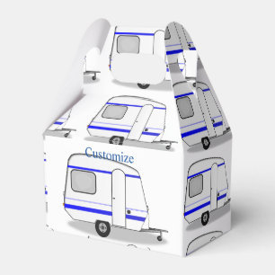 Tiny trailer gypsy caravan Thunder_Cove any colour Favour Box