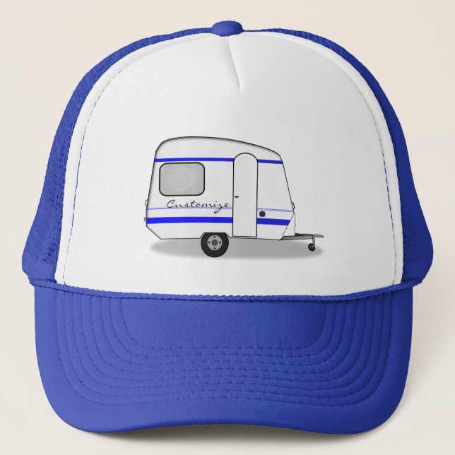 Tiny trailer gypsy caravan Thunder_Cove Trucker Hat (Front)