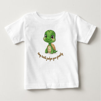 Tiny Turtle Judges You Baby T-Shirt