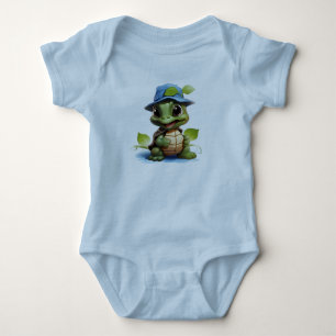 Tiny Turtle Wonders: Baby Turtle Bodysuit