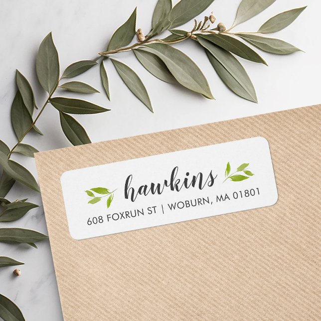 Tiny Twigs Personalised Return Address Labels (Creator Uploaded)