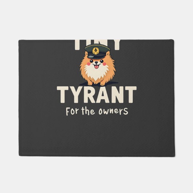 Tiny Tyrant Doormat (Front)