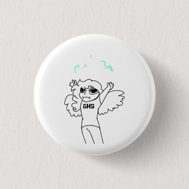 Tiny Tyto Harpy Spark Determined Pin (Front)