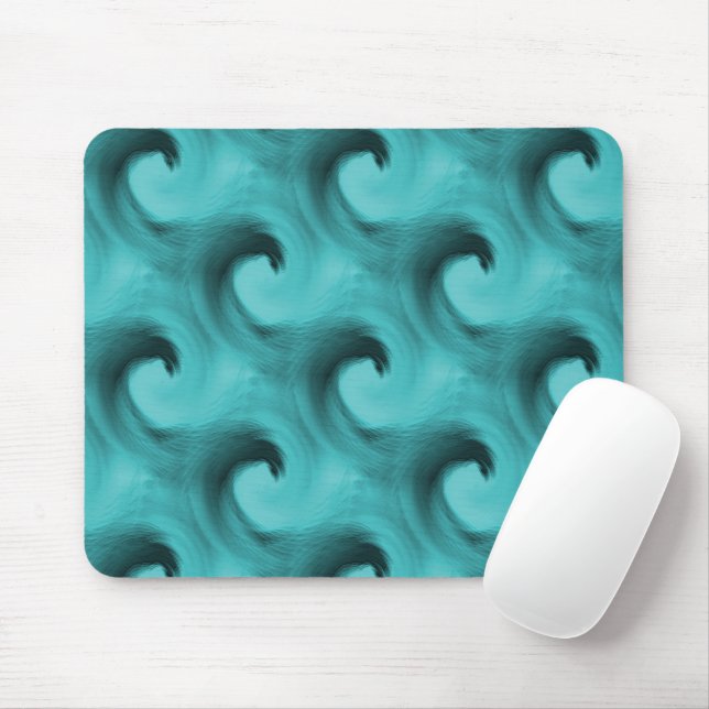 Tiny waves..... mouse pad (With Mouse)