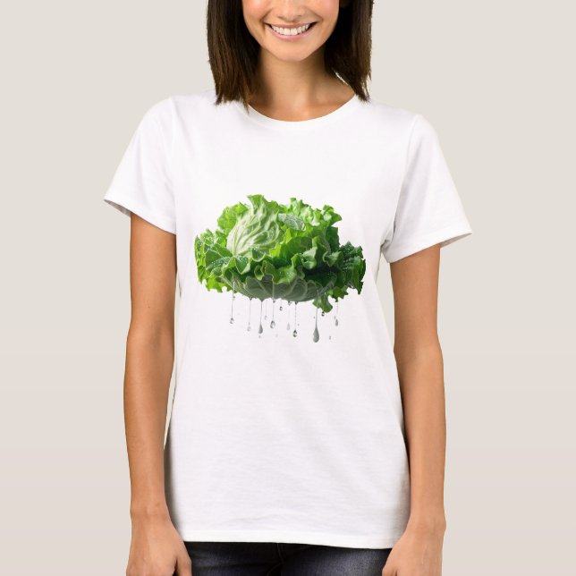 Tiny Yummy Clay World: Realistic Cute Food 3D Art T-Shirt (Front)