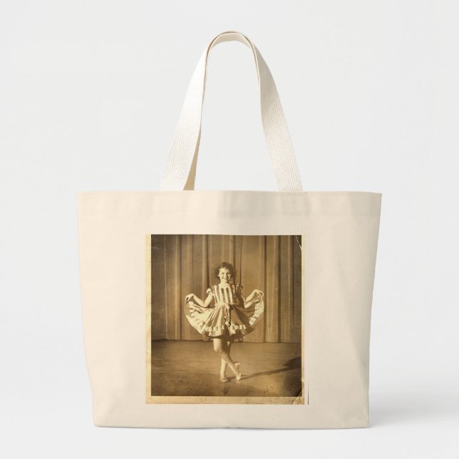 TINYDANCEE LARGE TOTE BAG (Front)