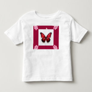TinyTrend™ Butterfly Toddler Fine Jersey T-Shirt