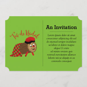 Tio De Nadal Invitation