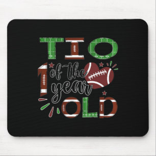 Tio Of The 1 Year Old Football 1st Year Down Birth Mouse Pad