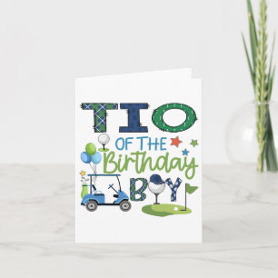 Tio Of The Birthday Boy Hole In One Golf Sport Card