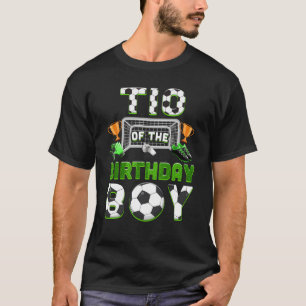 Tio Of The Birthday Boy Soccer Family Matching Par T-Shirt