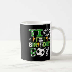Tio Of The Birthday Boy Soccer Player Game Day  Coffee Mug