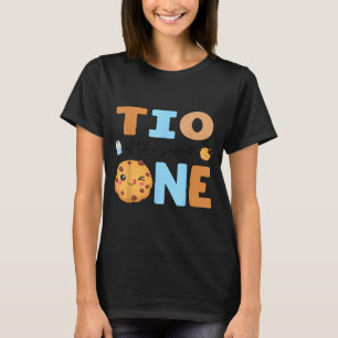 TIO of The Sweet One Cookies Milk 1st Birthday Boy T-Shirt