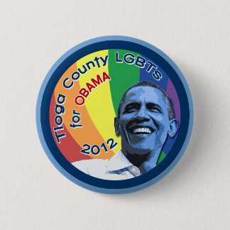 Tioga County PA LGBTs for Obama 2012 2.25" Button