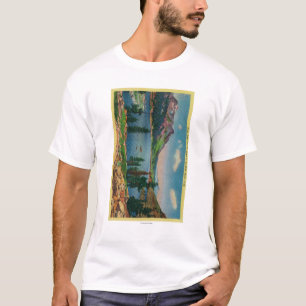 Tioga Lake and Mt. Dana in High Sierra T-Shirt