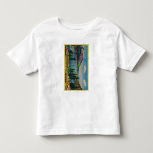 Tioga Lake and Mt. Dana in High Sierra Toddler T-Shirt