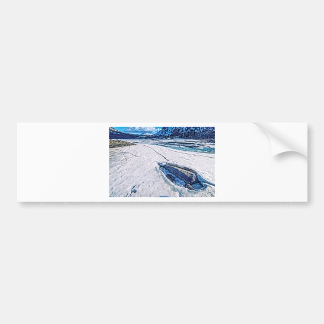 Tioga Lake Bumper Sticker (Front)