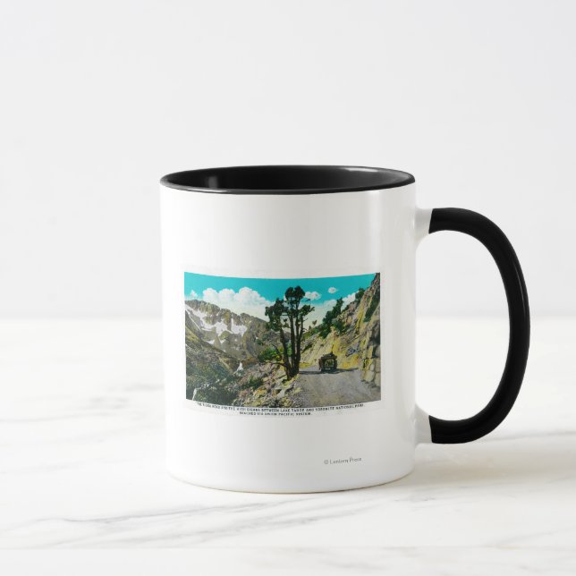 Tioga Road High Sierra between Tahoe and Yosemit Mug (Right)