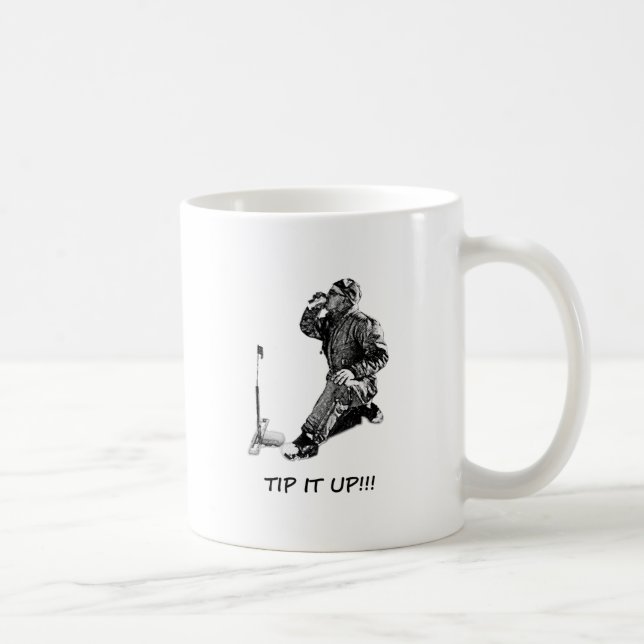 Tip It Up! Coffee Mug (Right)