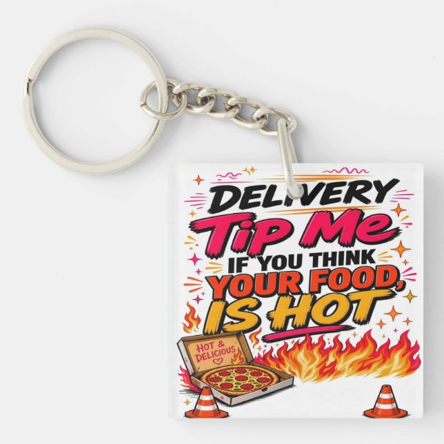Tip Me Key Ring (Front)